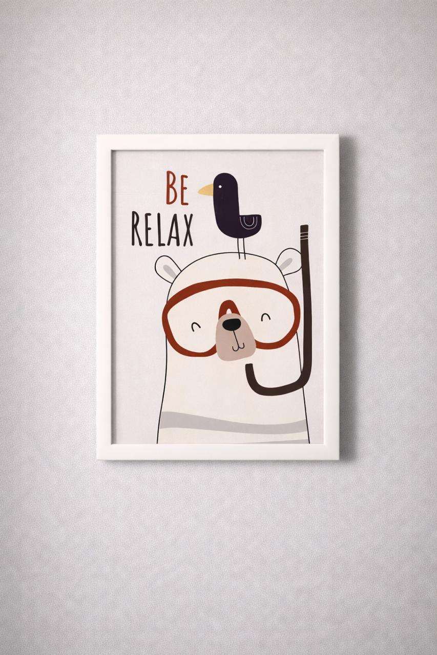 Be Relax Wall Art