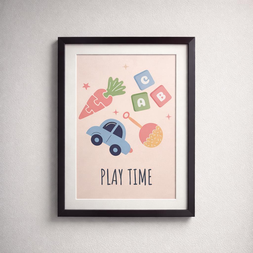 Play Time Kids Wall Art