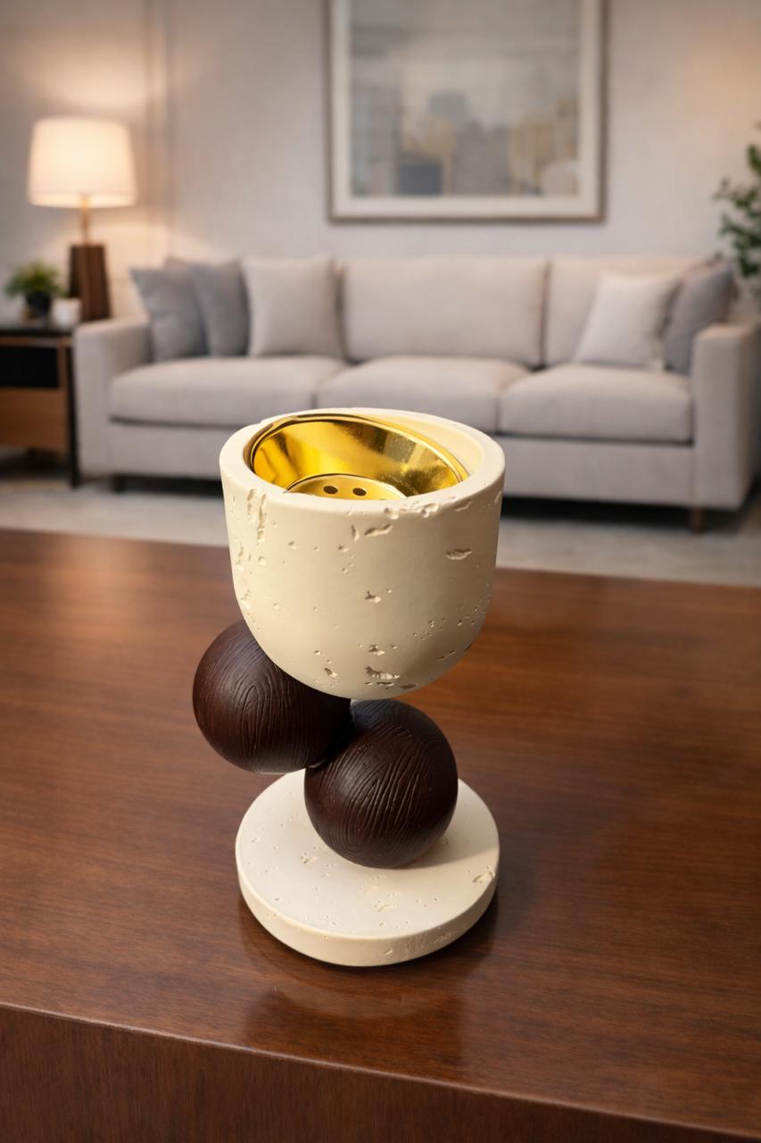 Abstract Contemporary Candle Holder