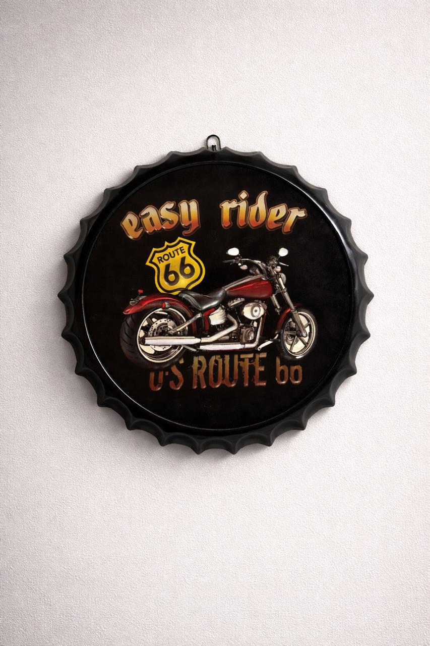 Mini Route 66 Biker Décor