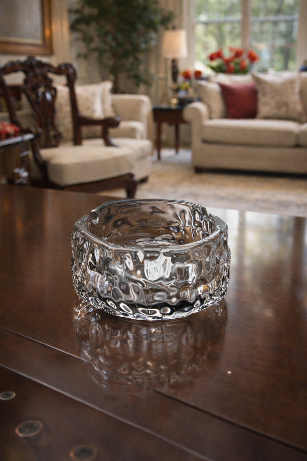 Glass Smoking Ashtray