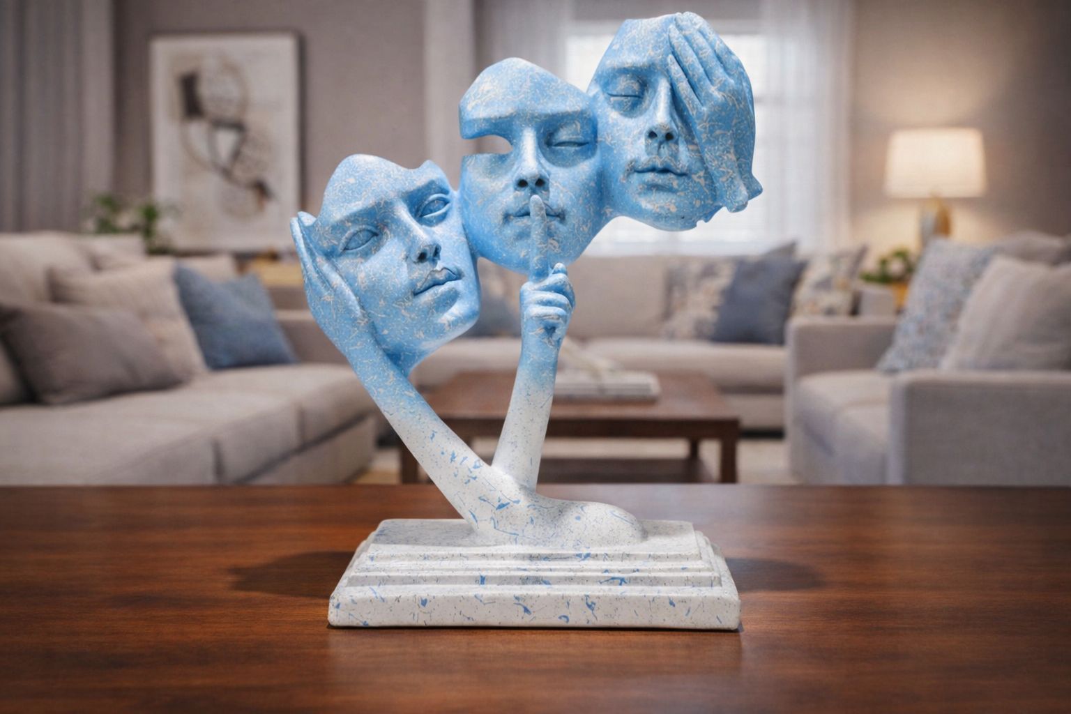 Silent Expressions Sculpture