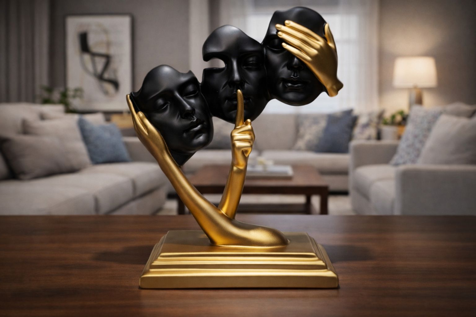 Silent Expressions Sculpture