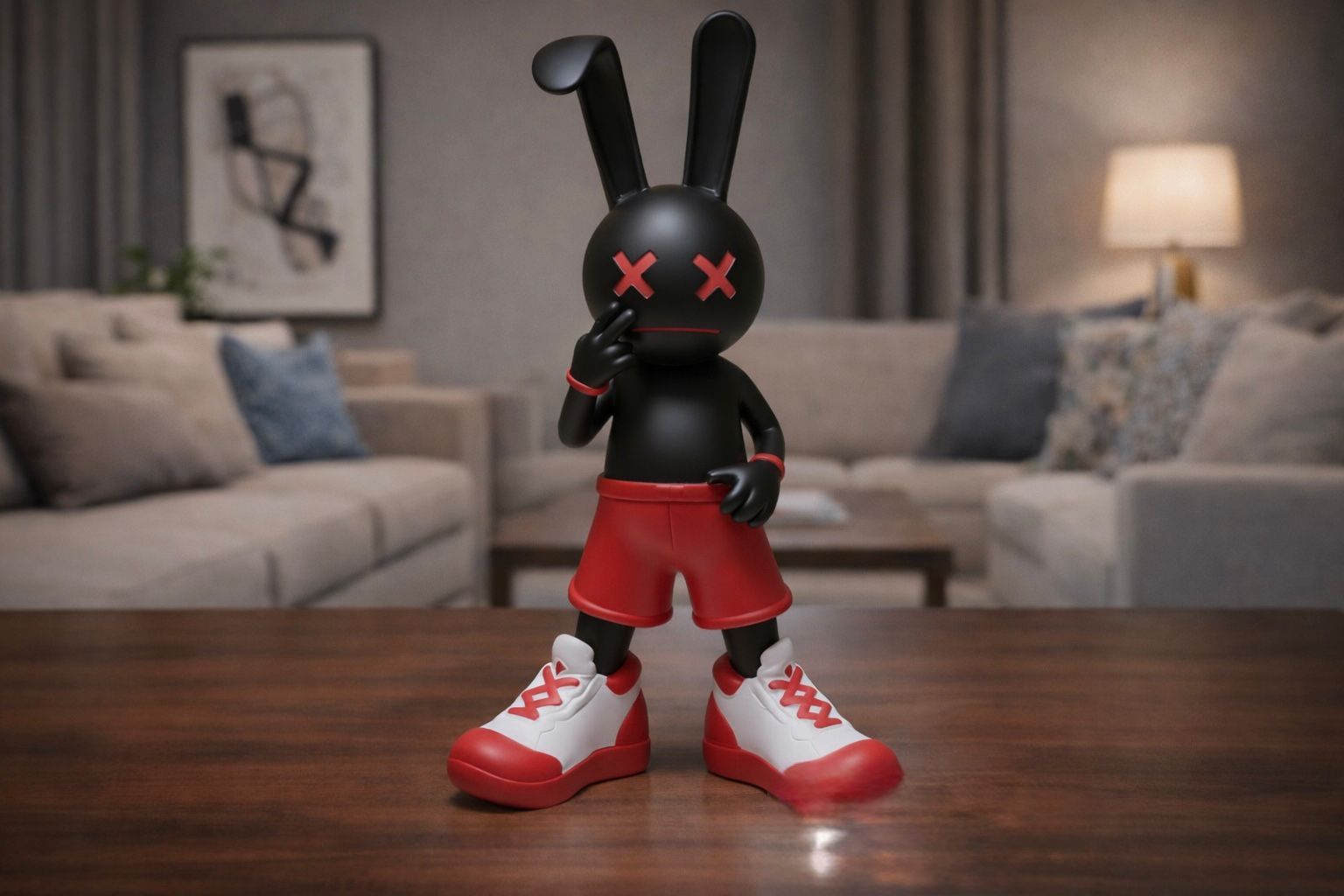 Urban Bunny Figurine