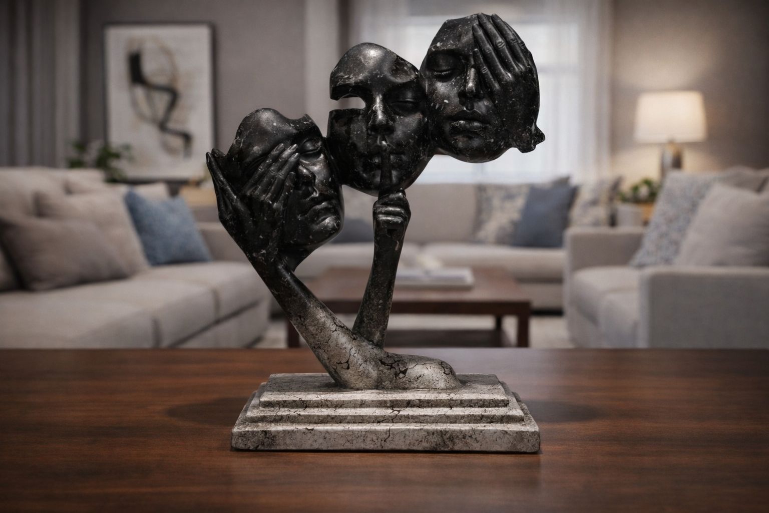 Silent Expressions Sculpture