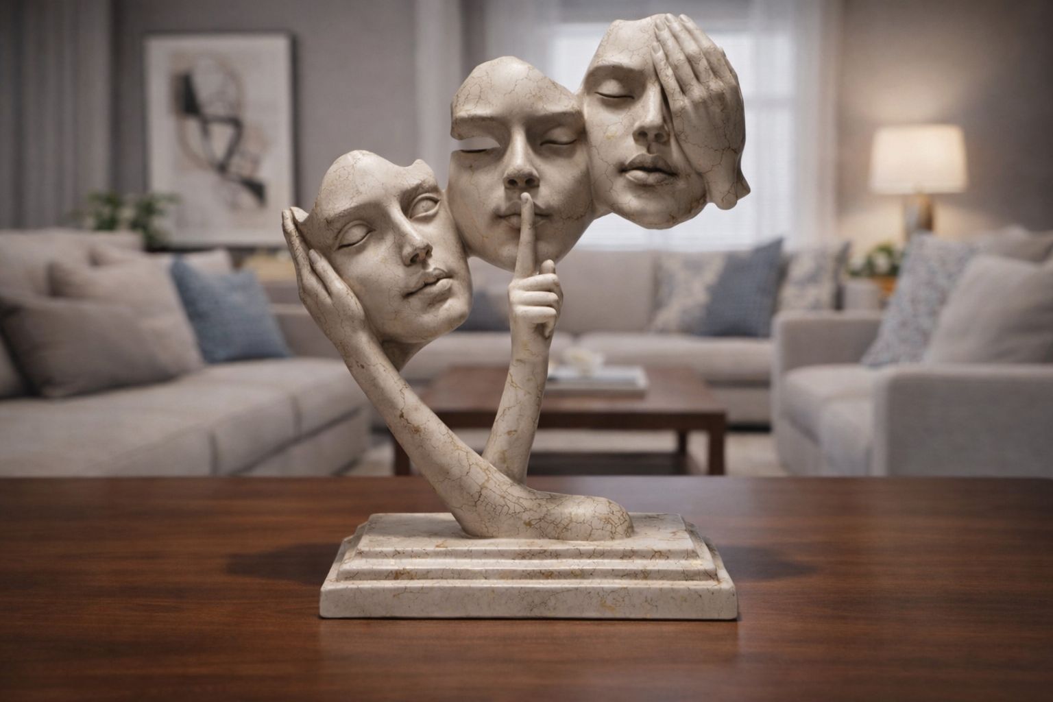 Silent Expressions Sculpture